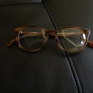 Warby Parker Lyle glasses in English Oak